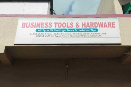 business-tools-and-hardware All types of Cutting Tools & Carbide Tips, H.S.S Drills & Taps, Cutter Reamers, Grinding Wheels, Carbide Drills, All types of CNC & VMC Inserts, Bandsaw Blades, Scrap, Etc.